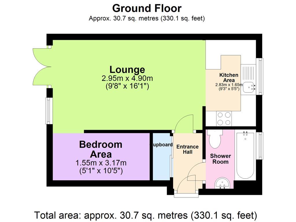 0 Bedrooms Studio to rent in Hayling Avenue, Little Paxton, St. Neots PE19