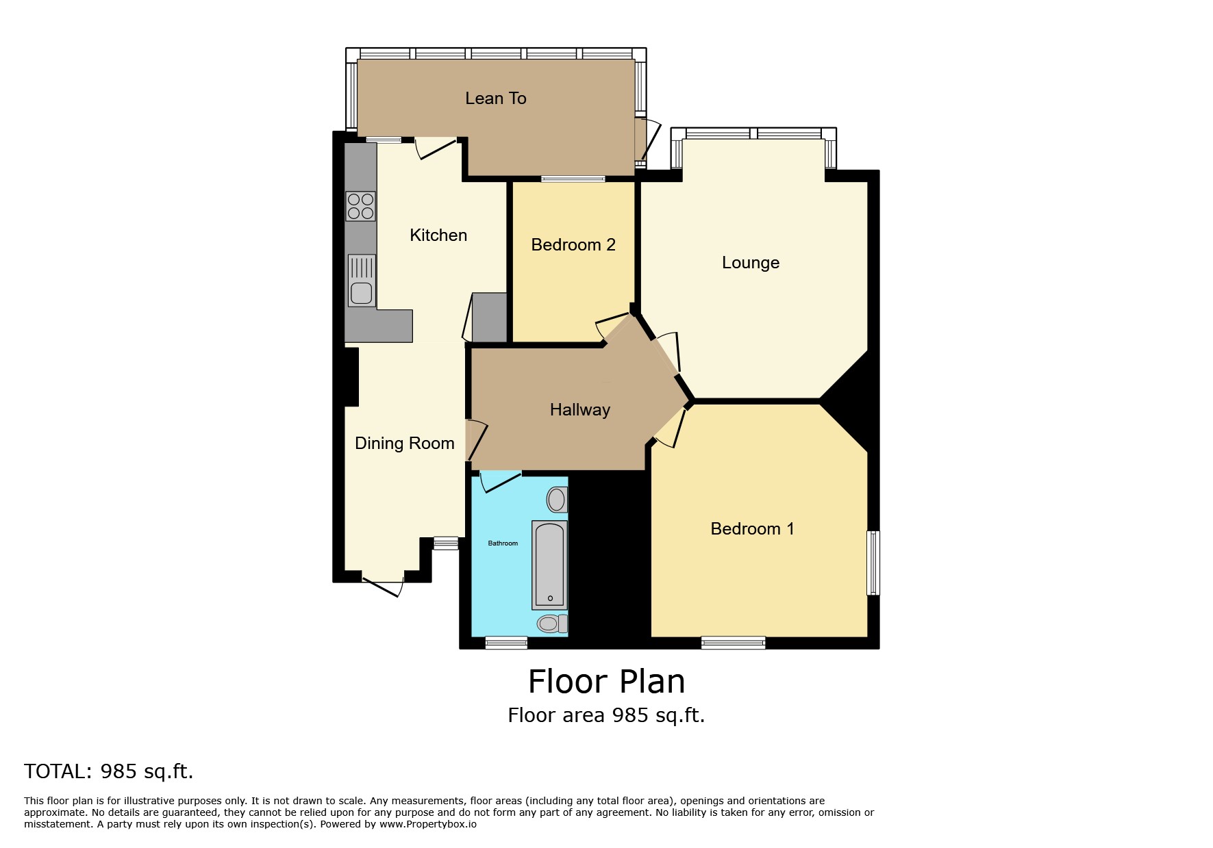 1 Brambletye,, Hunny Hill, Newport floorplan