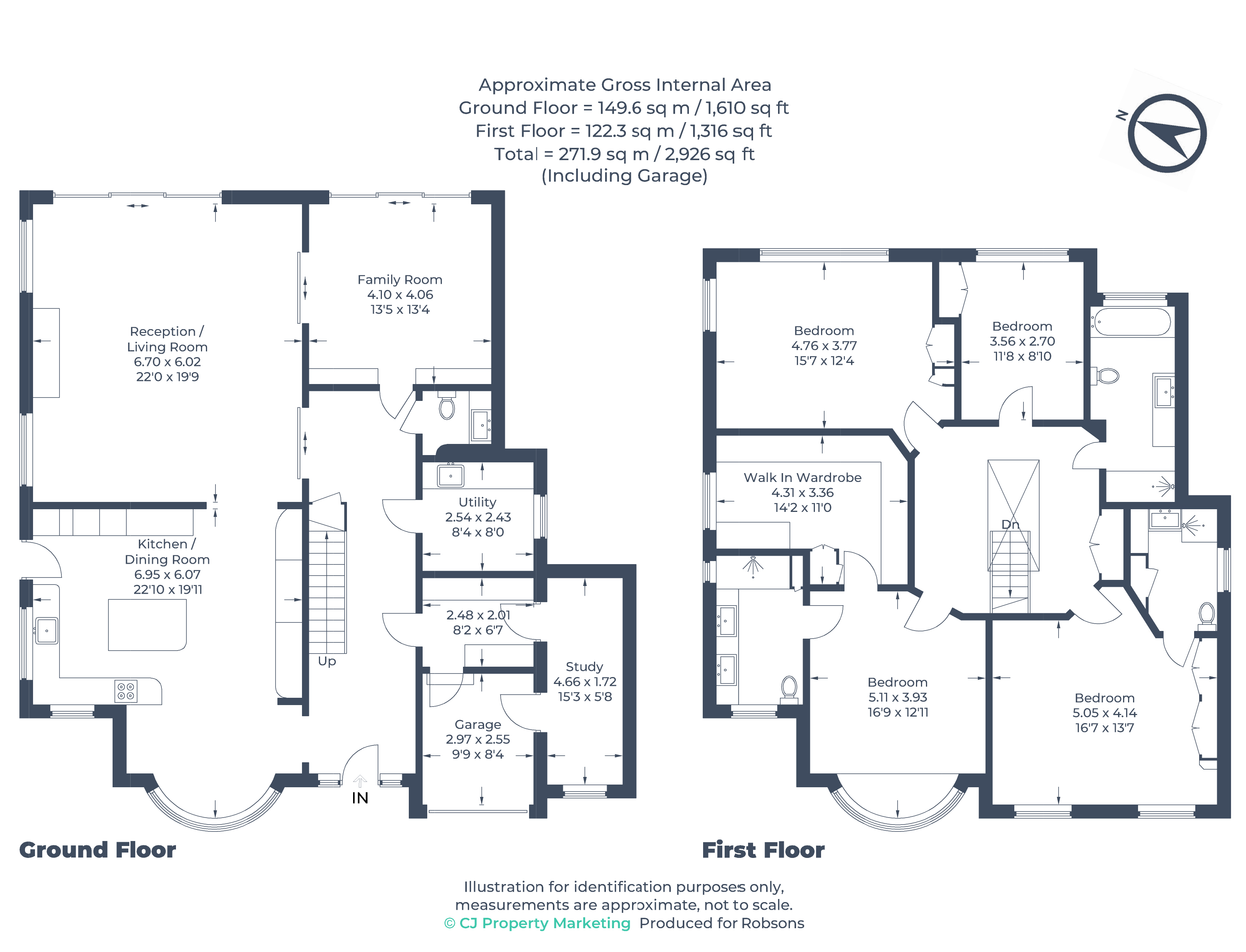 8, North Approach, Moor Park floorplan