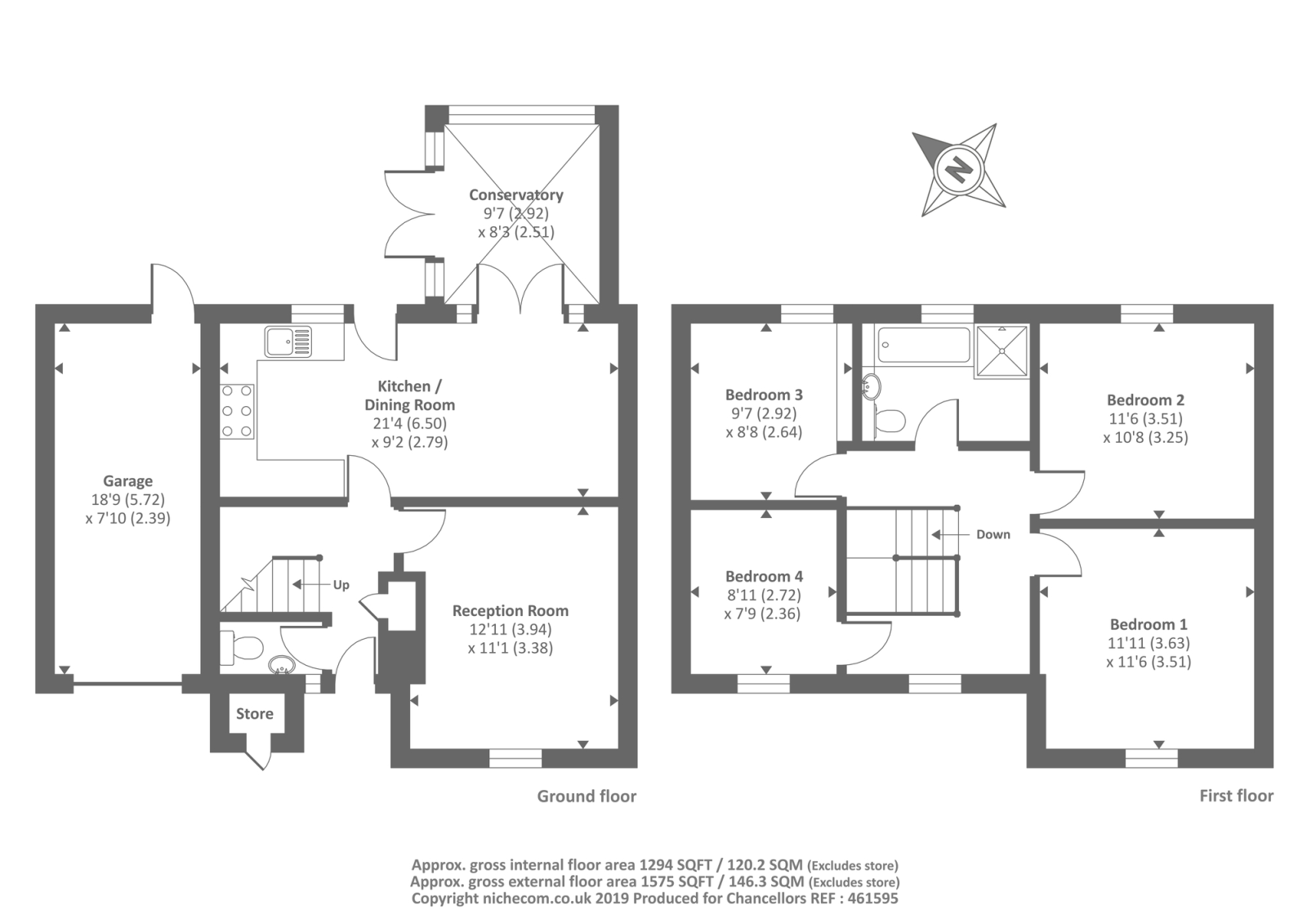 4 Bedrooms Terraced house for sale in Kennet Close, Aylesbury HP21