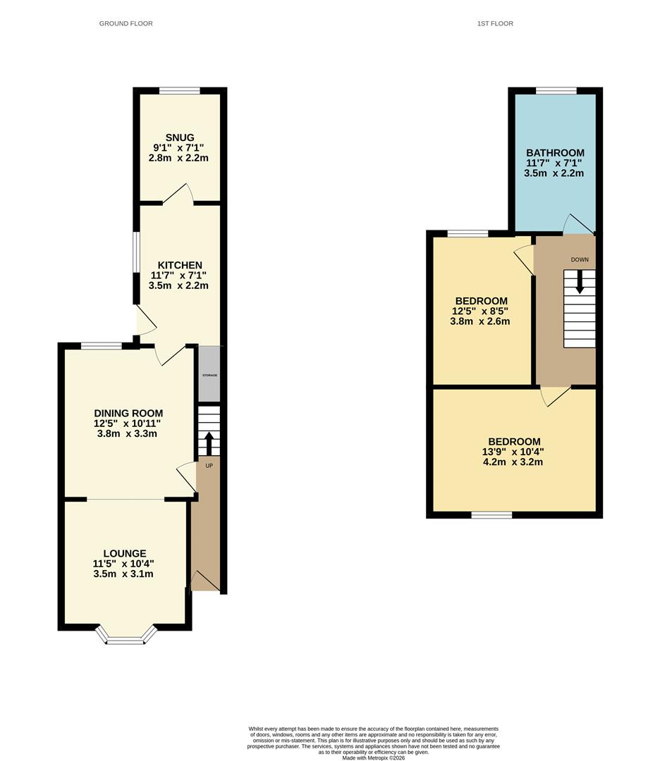 Albert Road, Finedon floorplan
