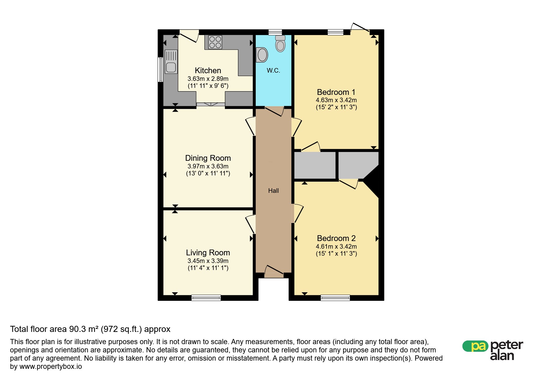 9, Grahamstown Road, Chepstow floorplan