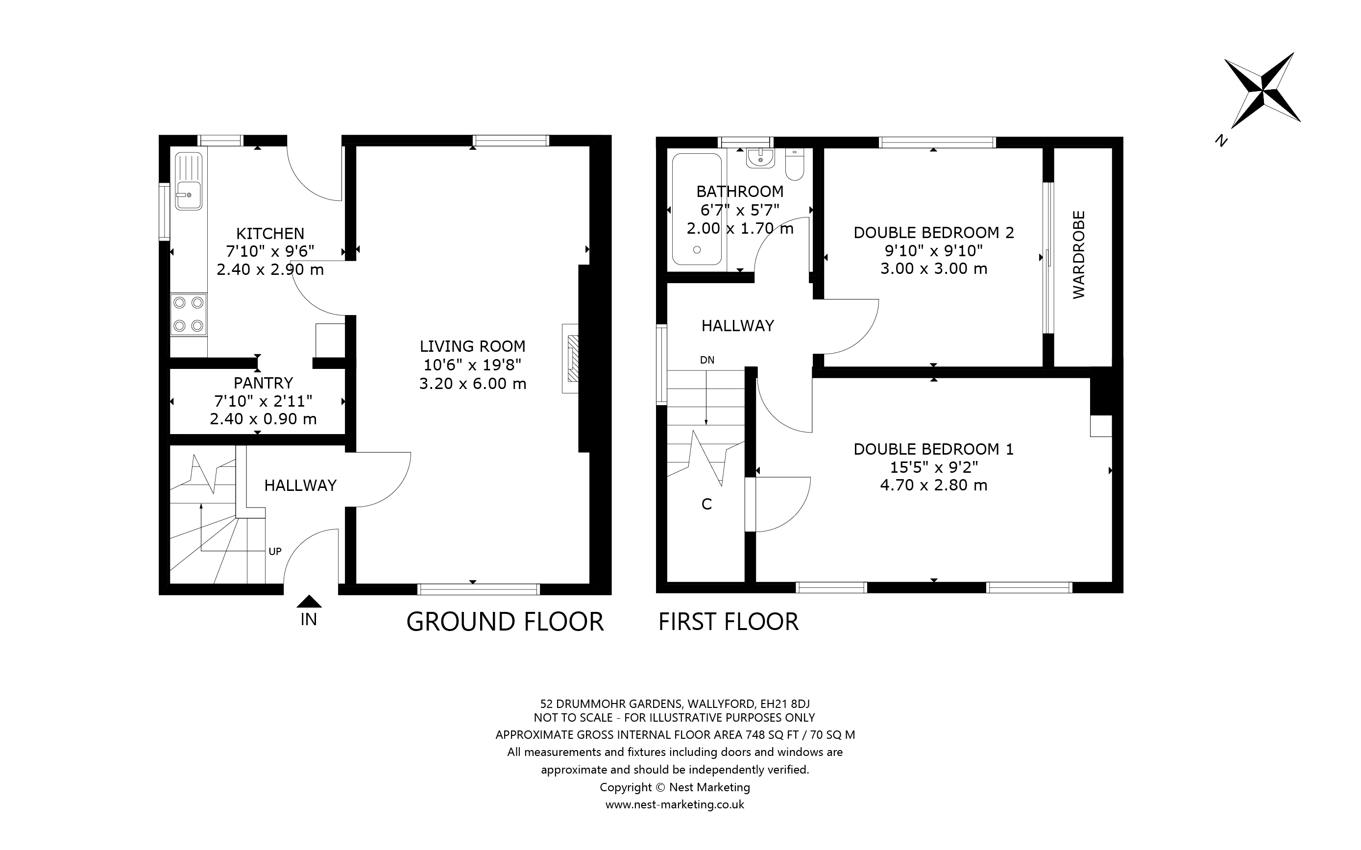 52, Drummohr Gardens, Wallyford floorplan