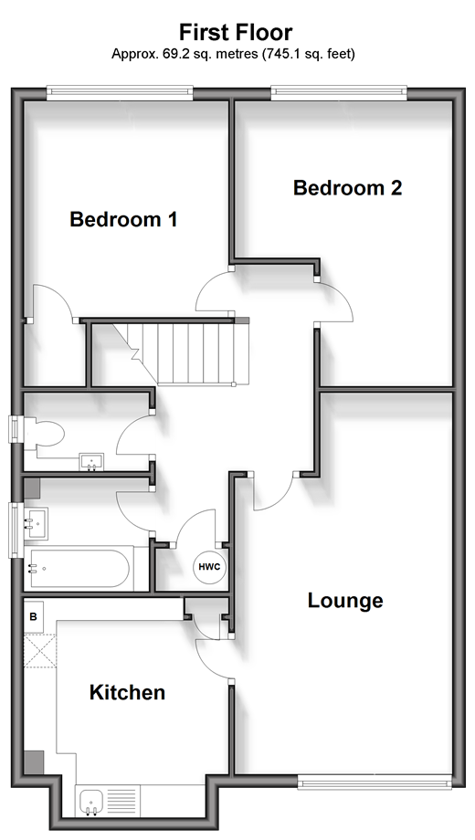 St. Peter's Road, Broadstairs floorplan