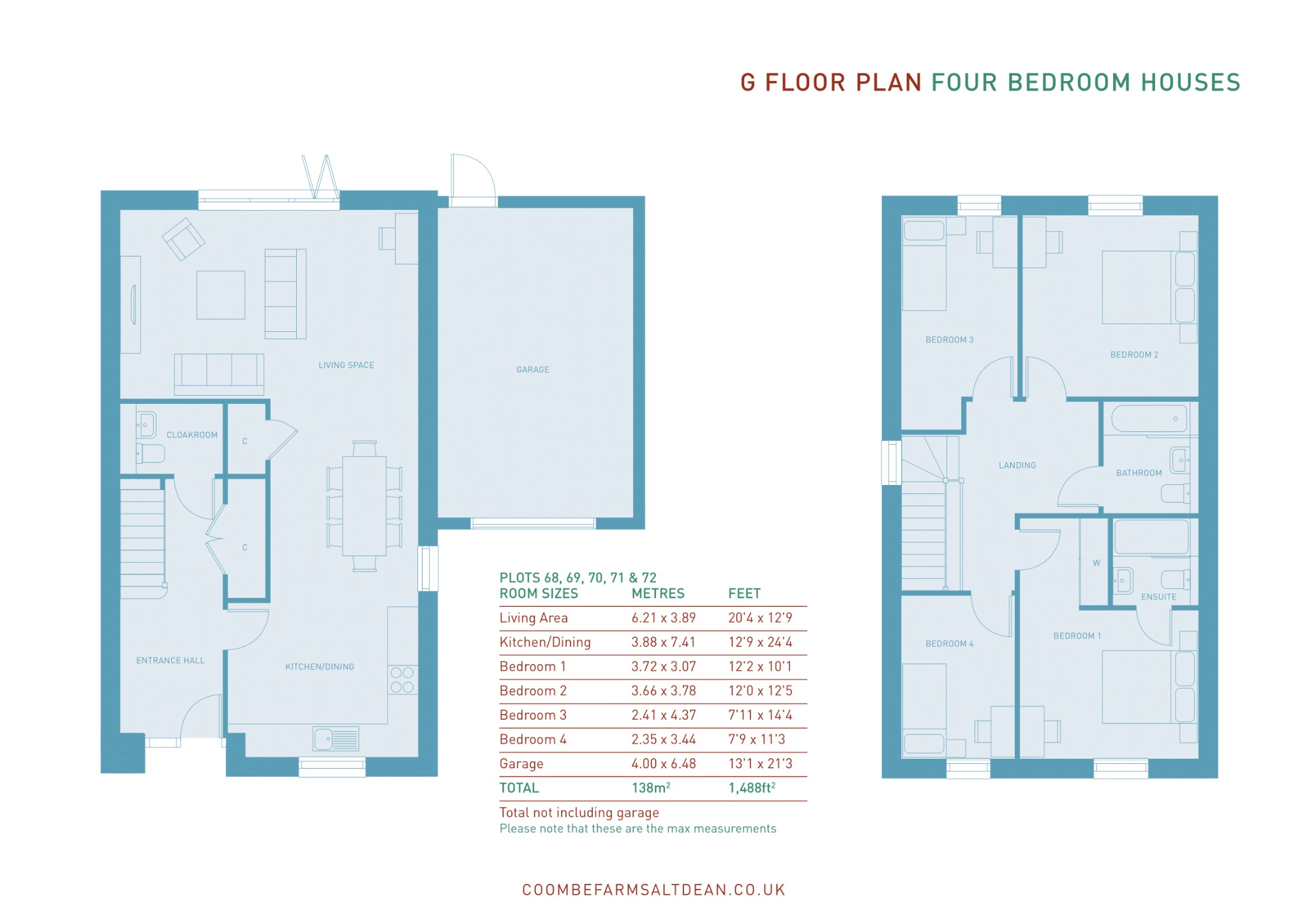 (WEB Plot 71 Coombe Farm) 17 Birch Lane, Saltdean, East Sussex floorplan