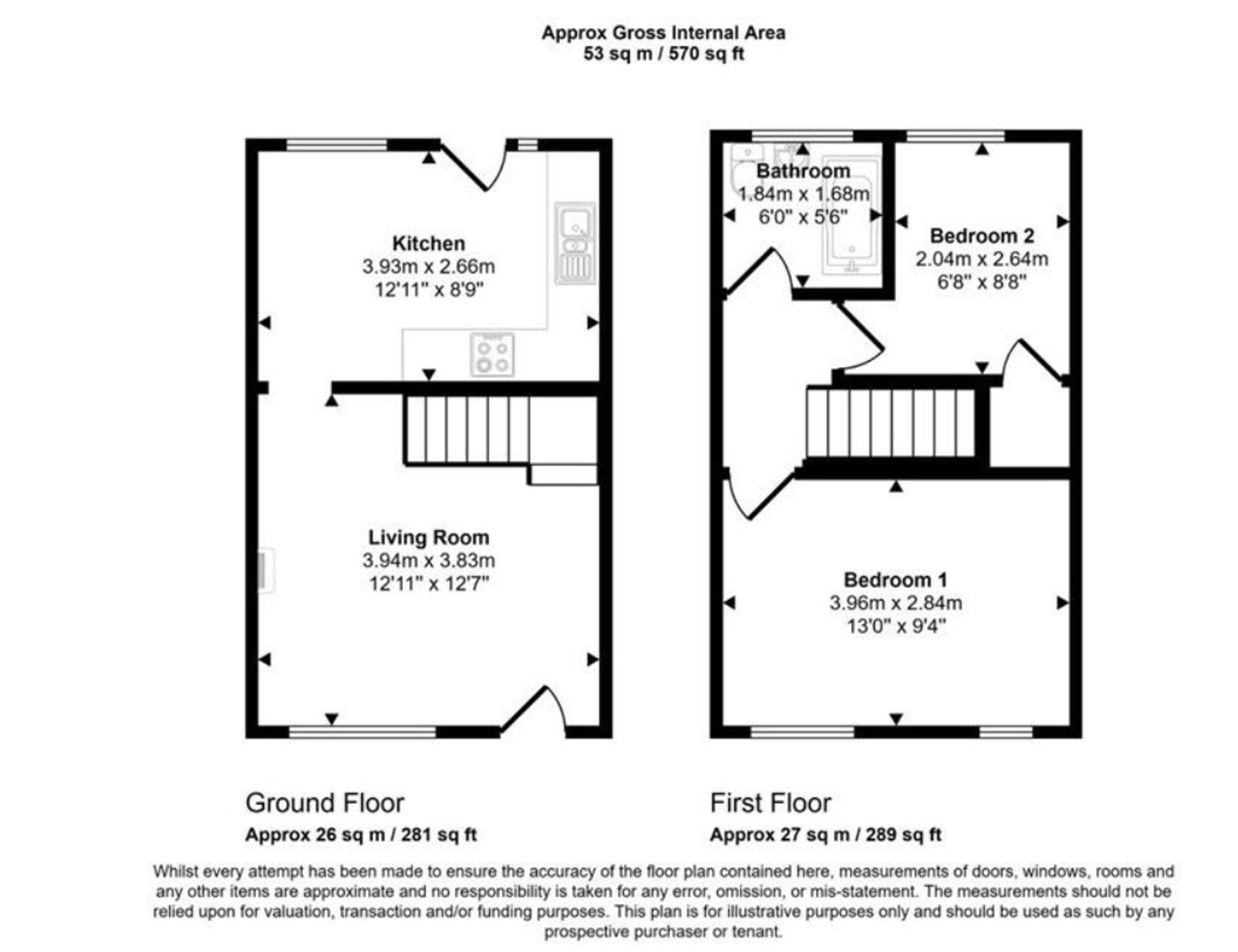 4 Rochester Court, Wakefield floorplan