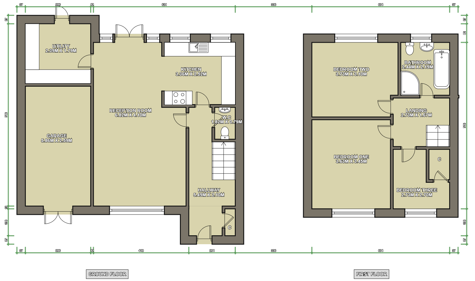 119 Shevington Lane, Wigan floorplan