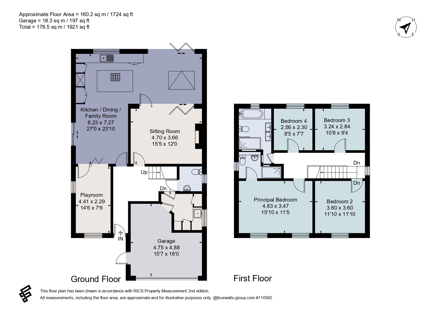 36, Crown Road, Surrey floorplan