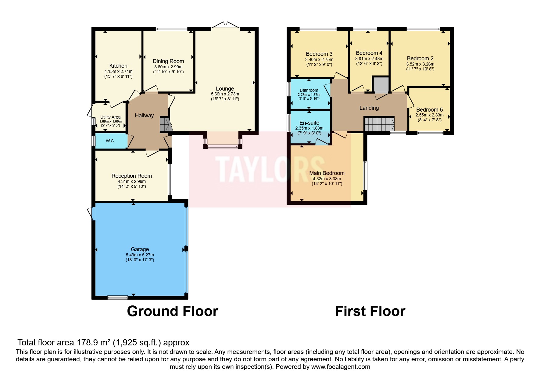 5, Greenside Park, Bedfordshire floorplan