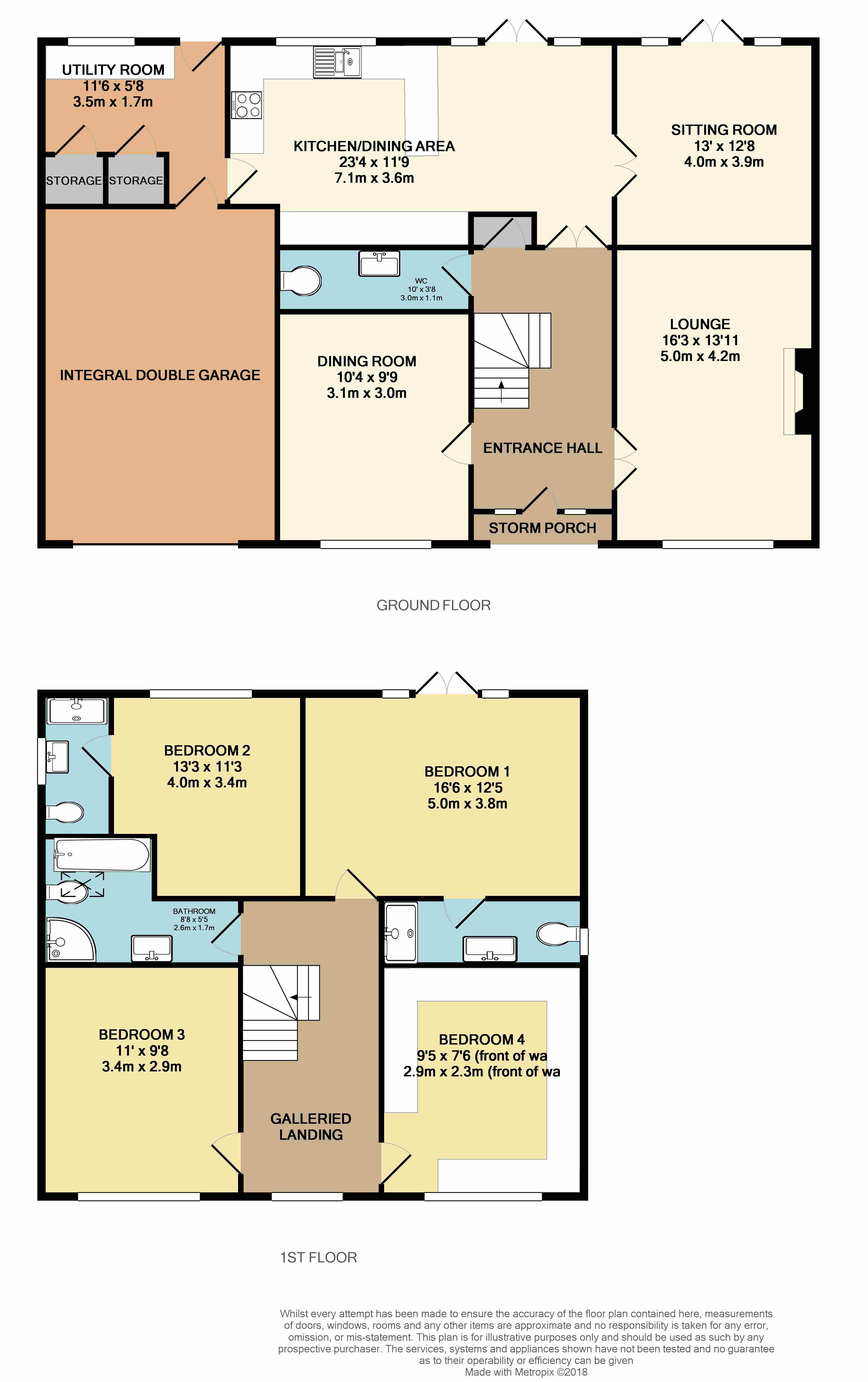4 bed detached house for sale in Newton Road, Lowton, Warrington