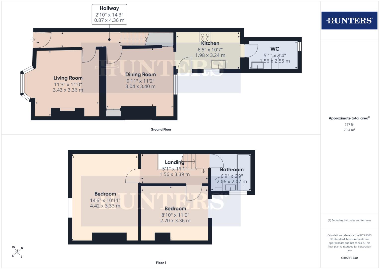 54, Nelson Street, Bridlington floorplan
