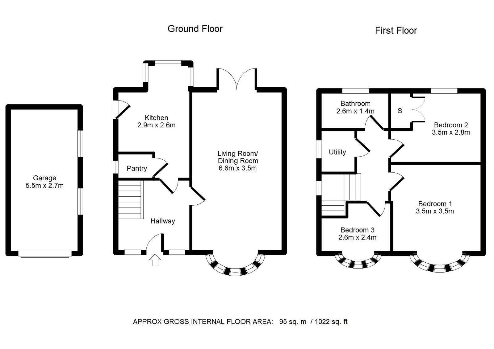 22, Mizpah Grove, Bury floorplan
