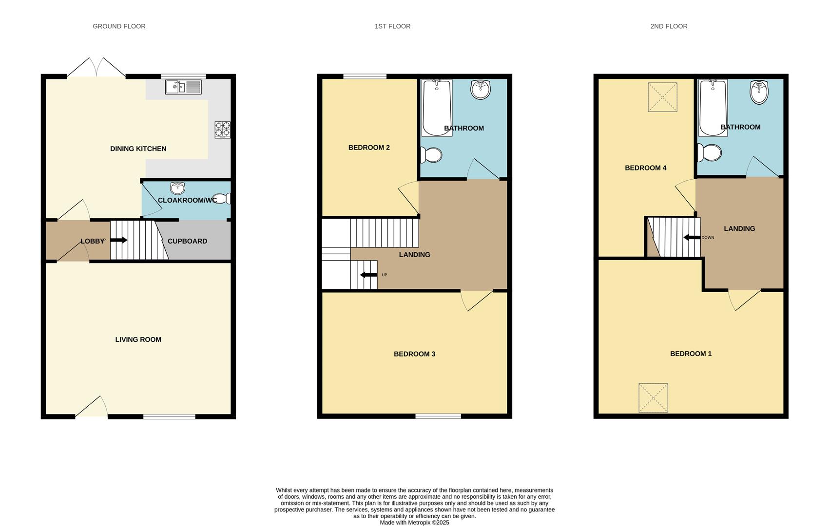 22, Carnaby Close, Leconfield, Beverley floorplan