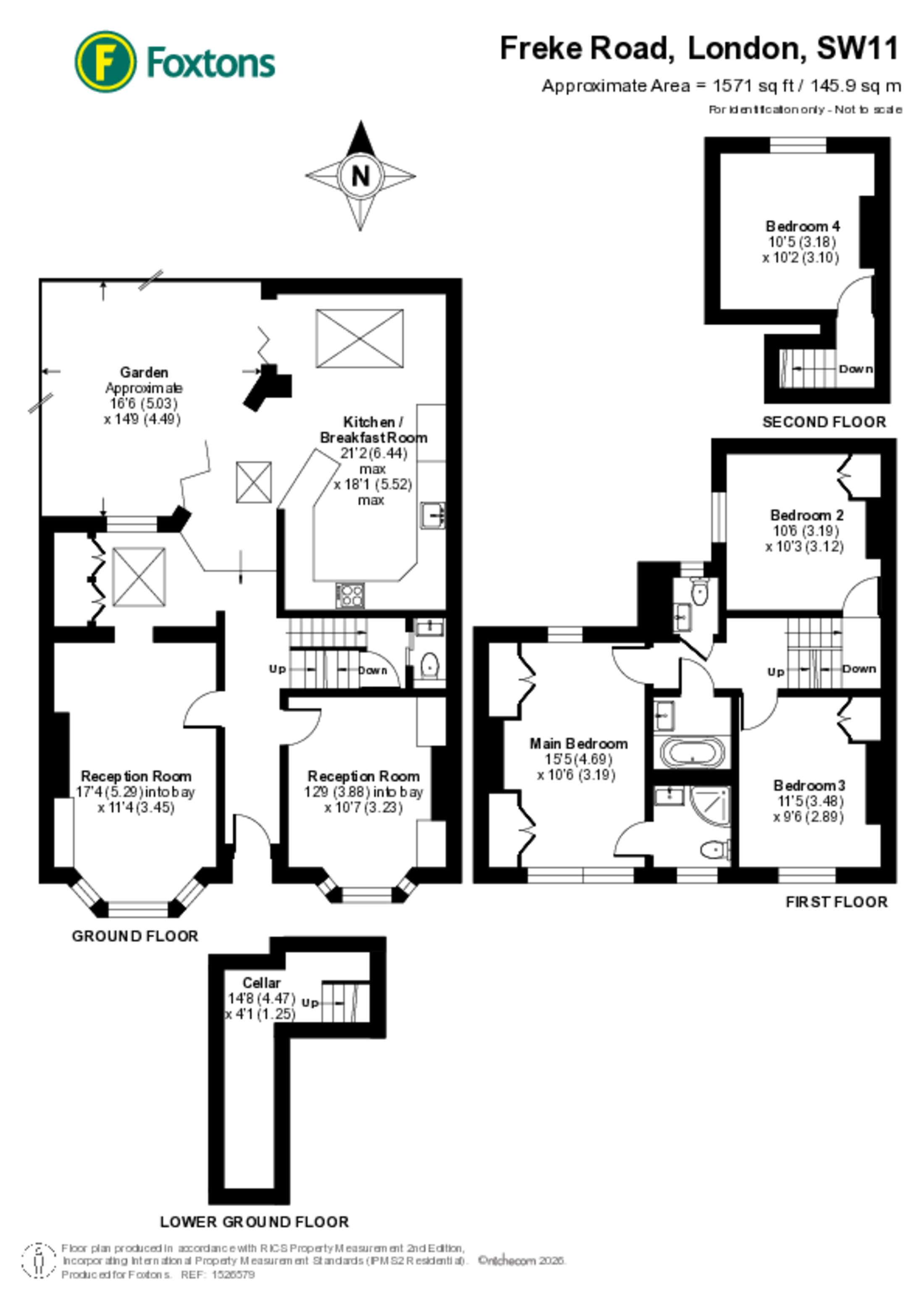 Freke Road, Clapham Junction floorplan