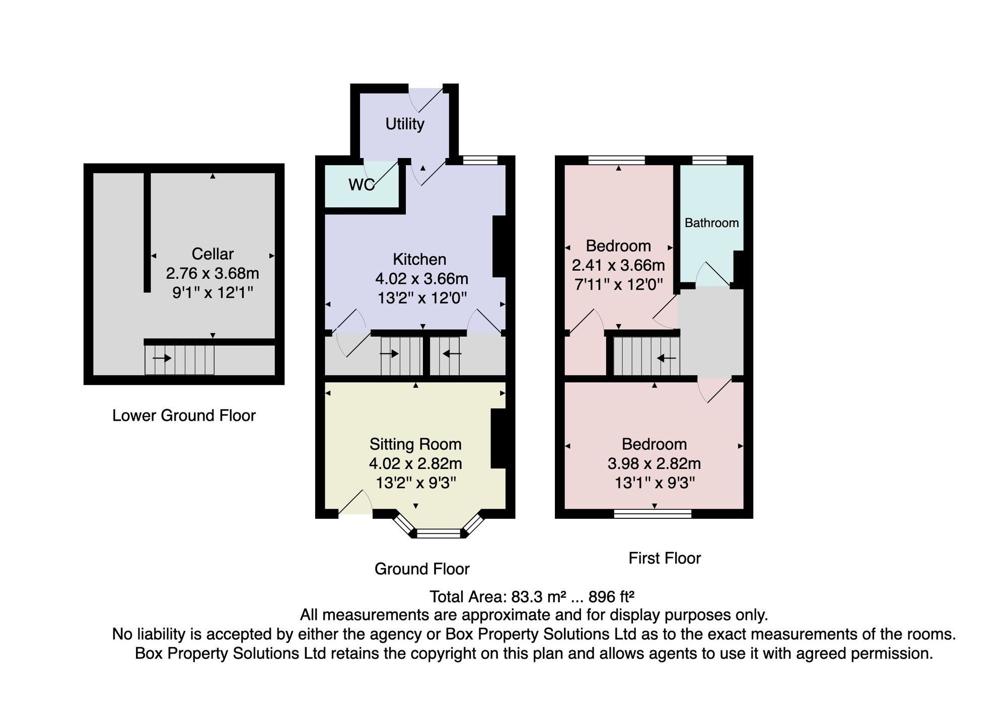 15 Regent Street, Harrogate floorplan