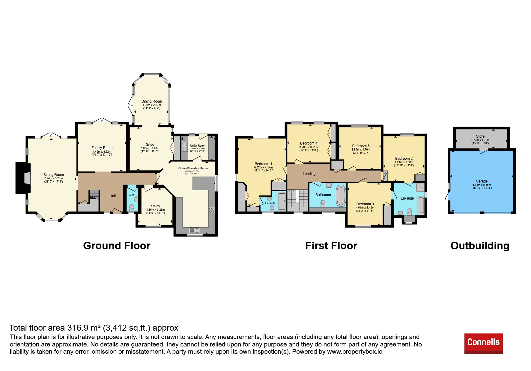 9, Church View, Bedford floorplan