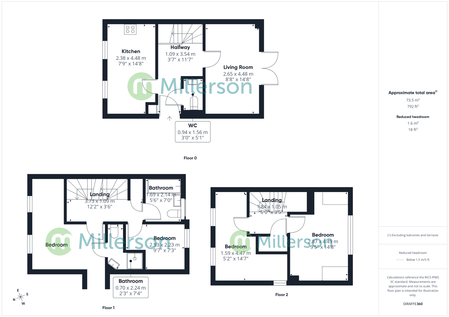 9, Calumet Road, Camborne floorplan
