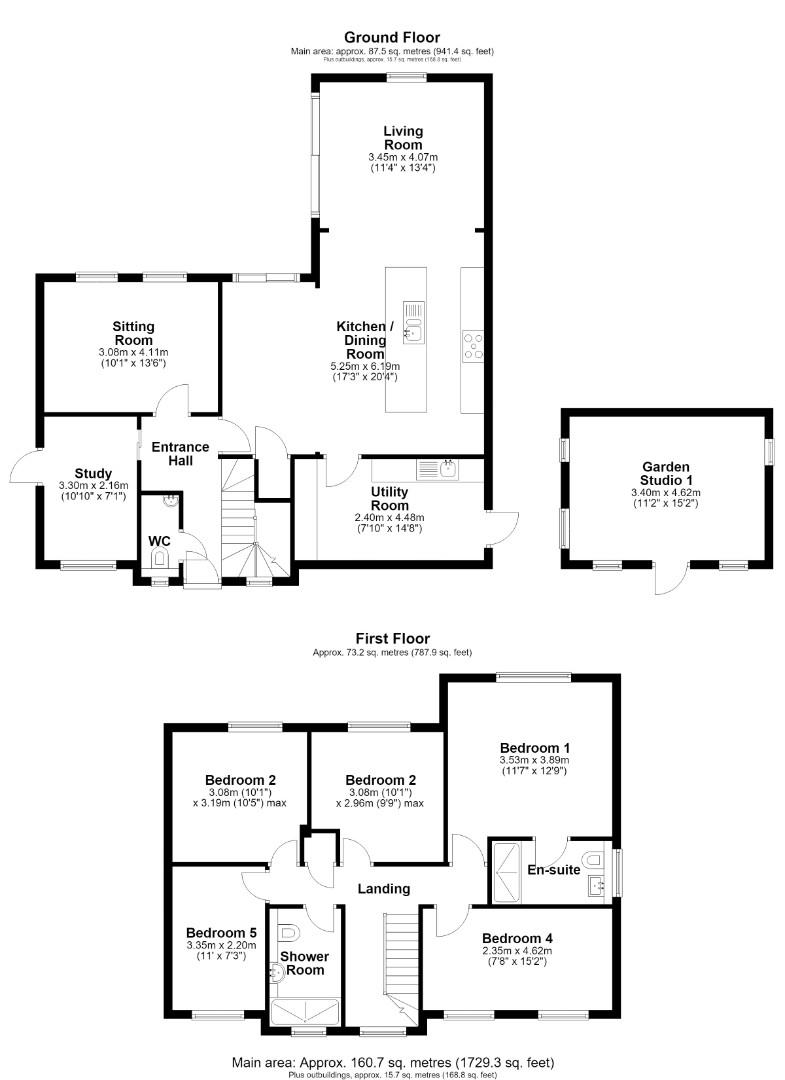 2, Pigeons Close, Thriplow, Royston floorplan