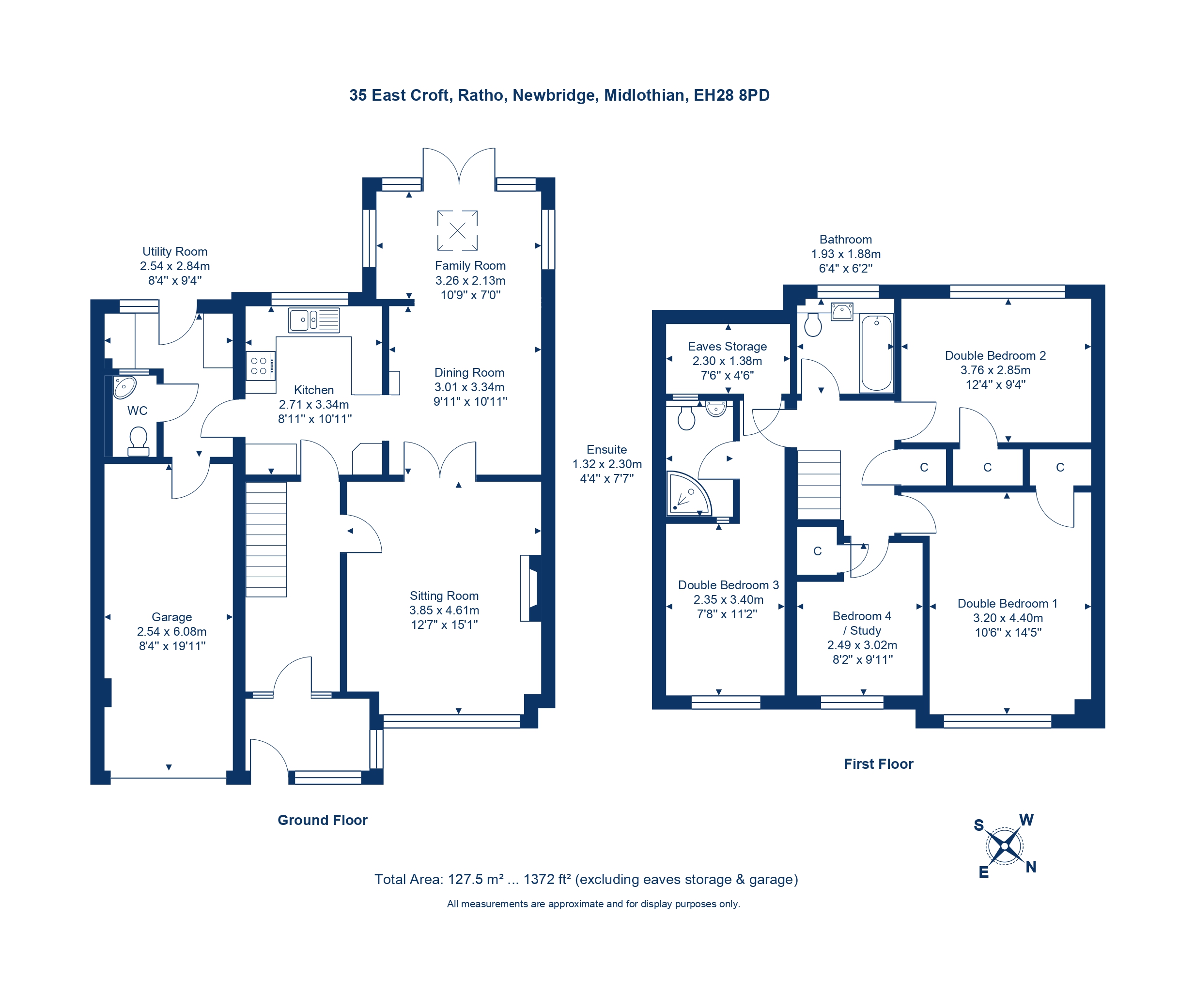 35, East Croft, Ratho floorplan