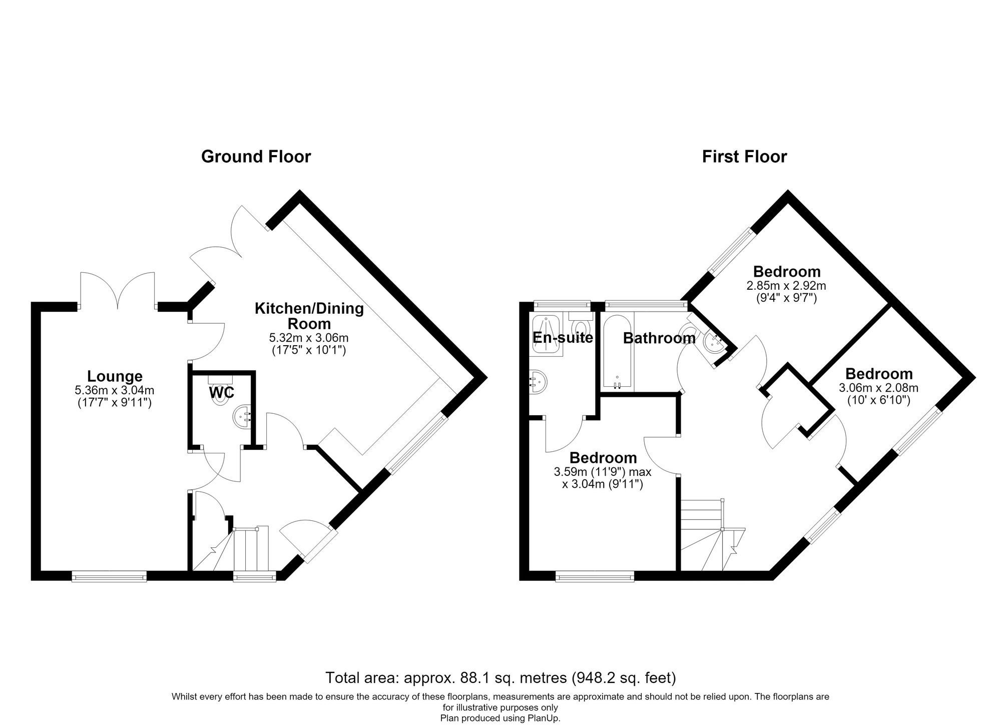 72 Longwall Drive, Wigan floorplan