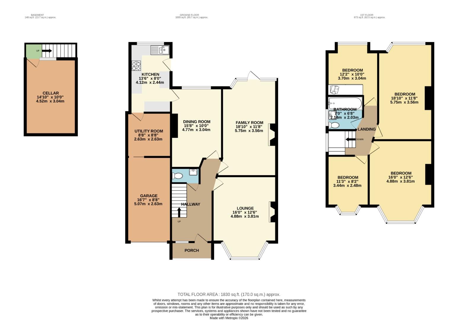 103, College Road, Whalley Range floorplan