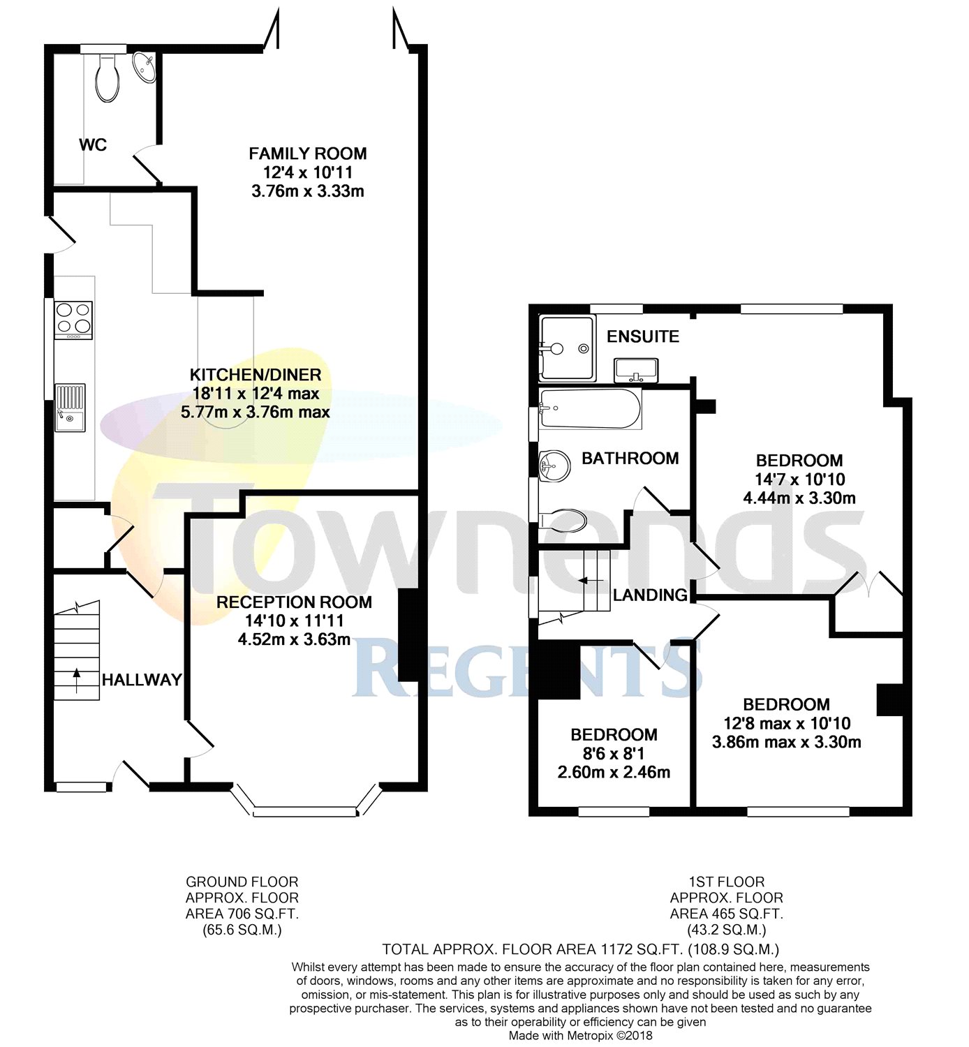 3 Bedrooms Semi-detached house for sale in Oak Avenue, Egham, Surrey TW20
