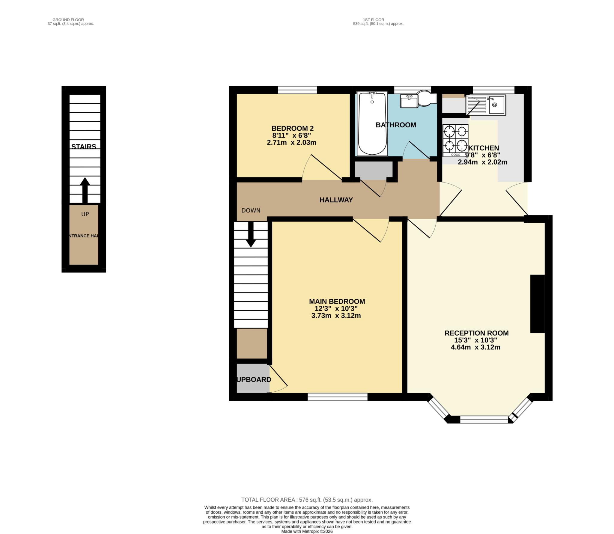 18, Lawn Close, New Malden floorplan