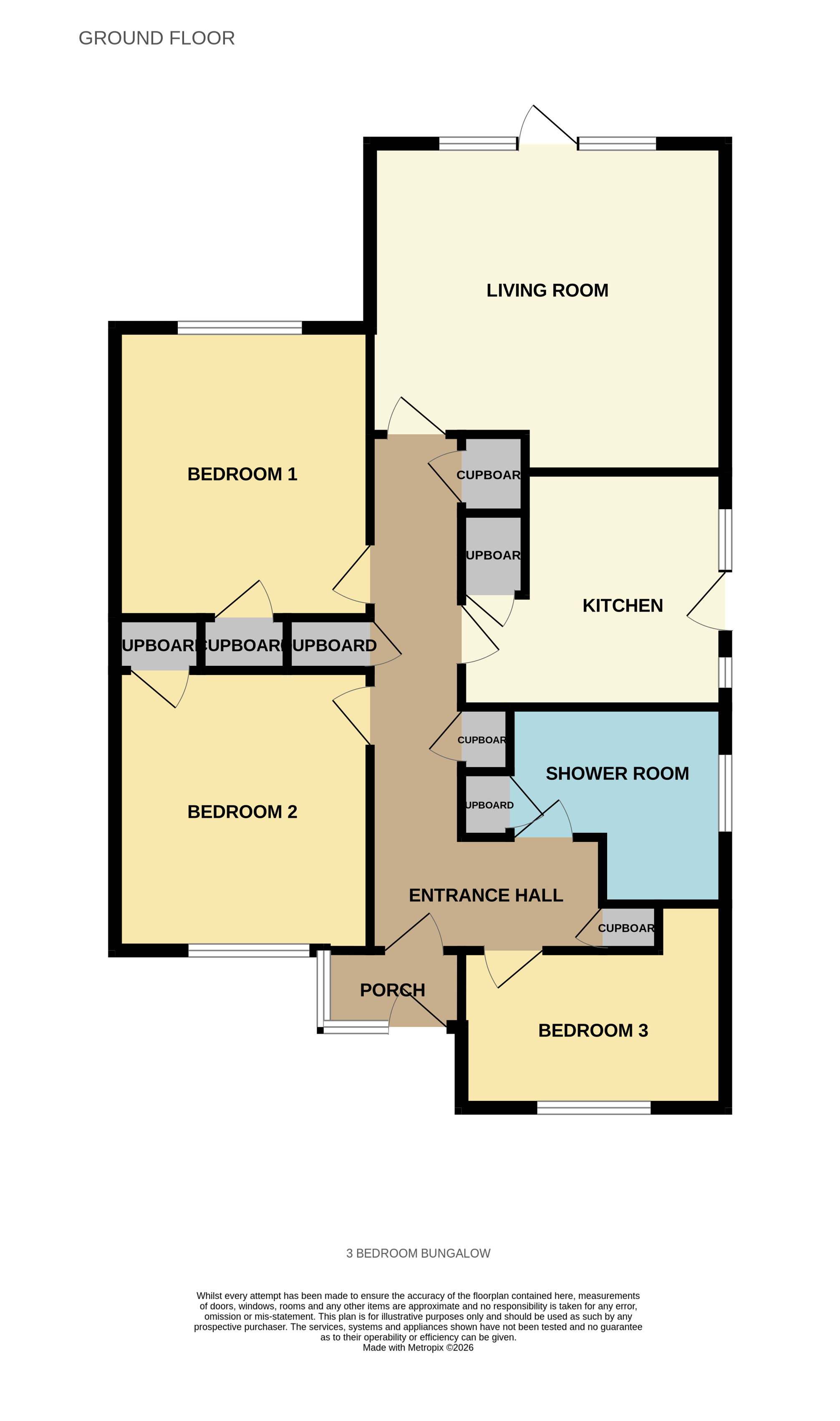 41, Boyne Road, West Midlands floorplan