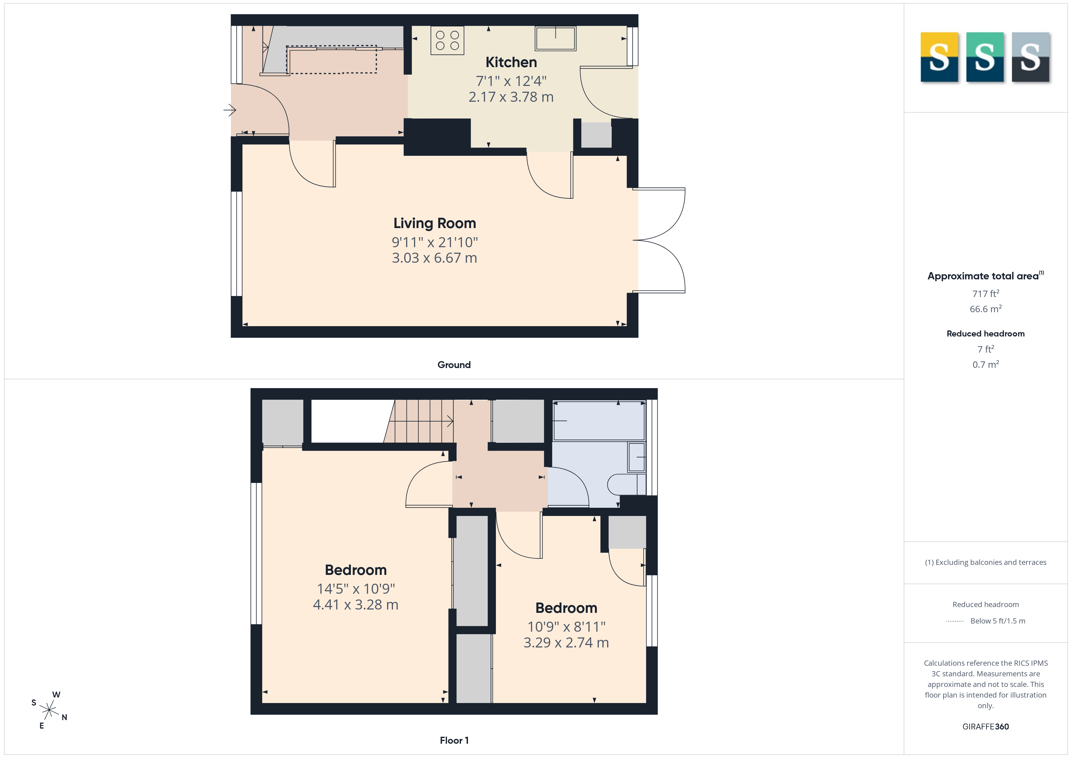 48, Chaucer Road, Hampshire floorplan