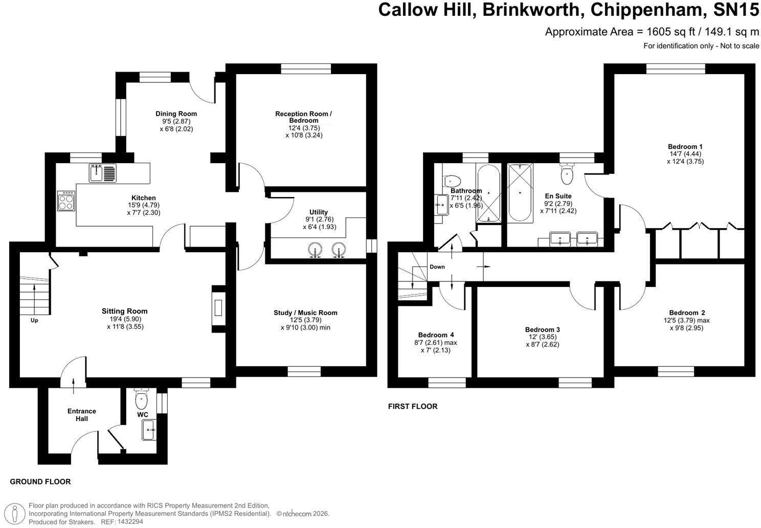 Millstone Cottage,, Callow Hill, Wiltshire floorplan