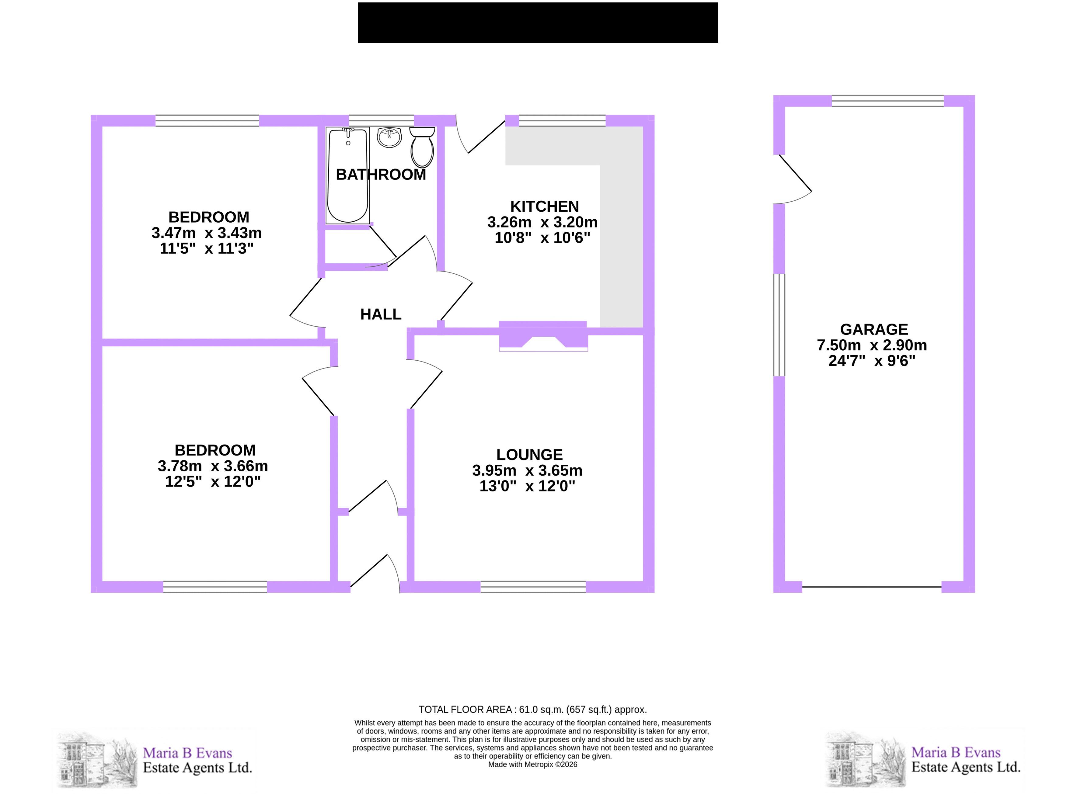 12, Church Lane, Wigan floorplan