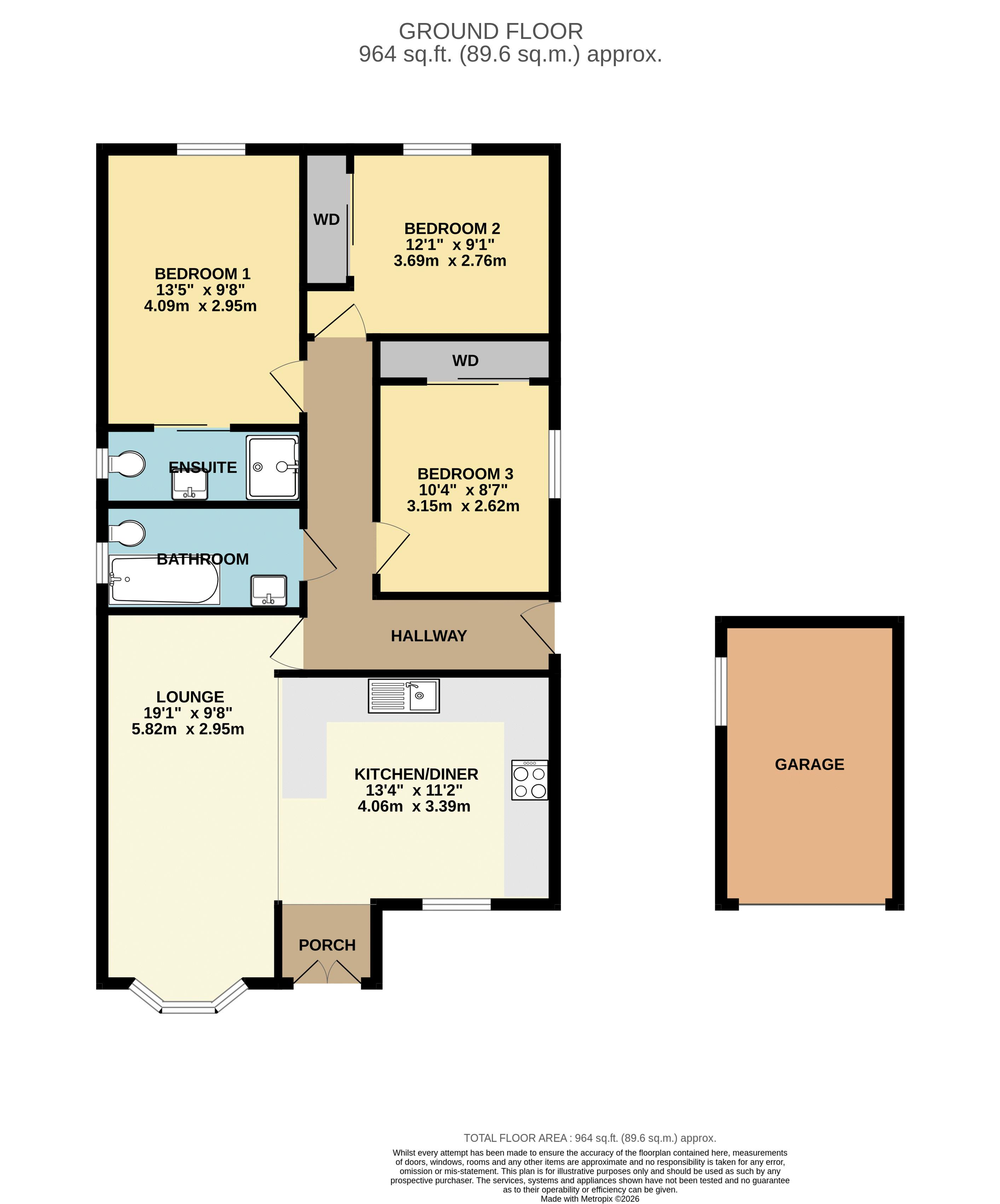 Casita, Lowthorpe, Lincoln floorplan