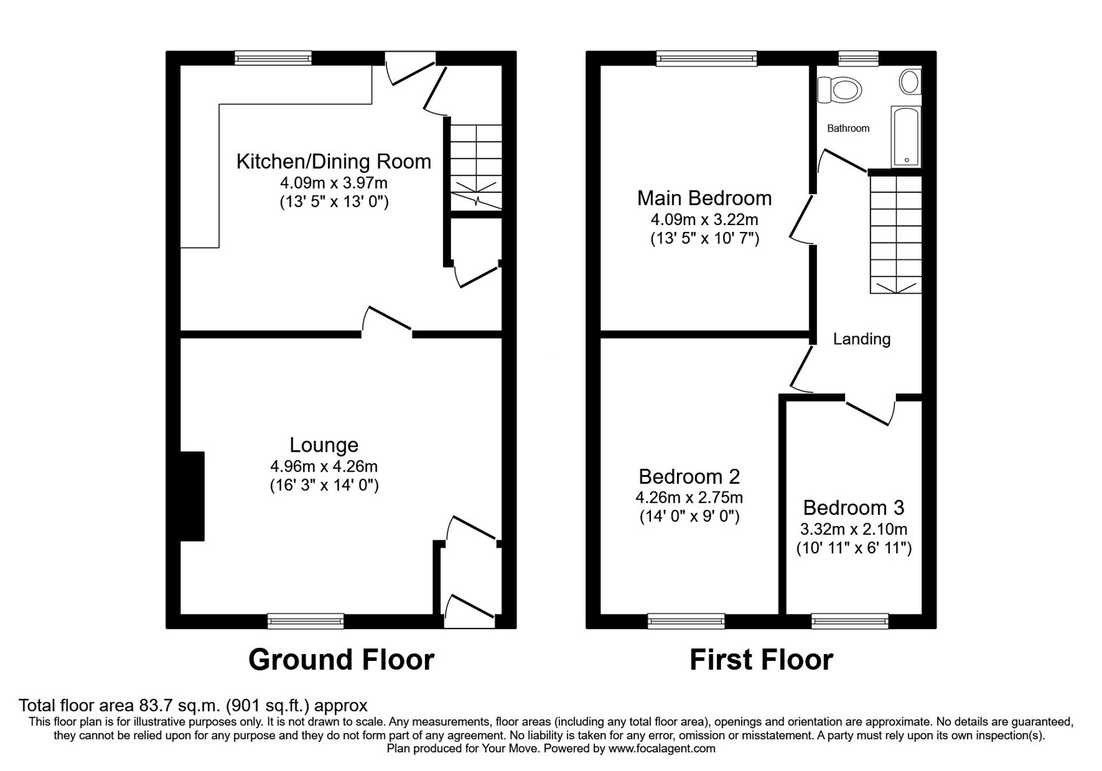 5, Jubilee, Oldham floorplan