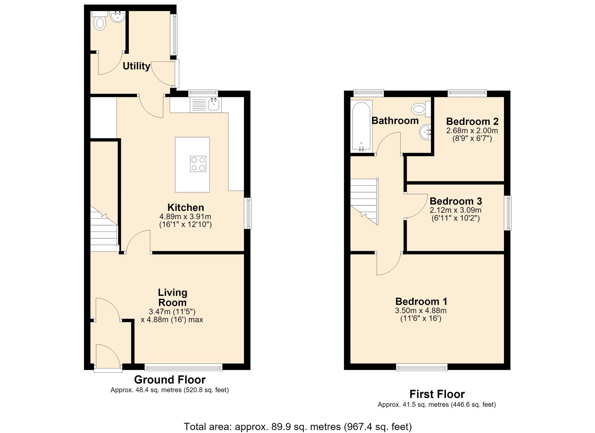 2 Riverside Terrace, Barnoldswick floorplan