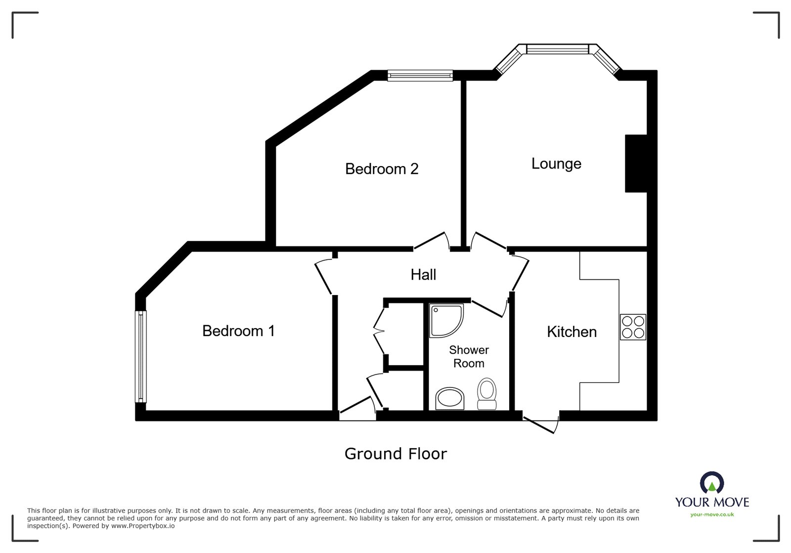 Flat 7, Broadway Court,, Broadway, Stoke On Trent floorplan