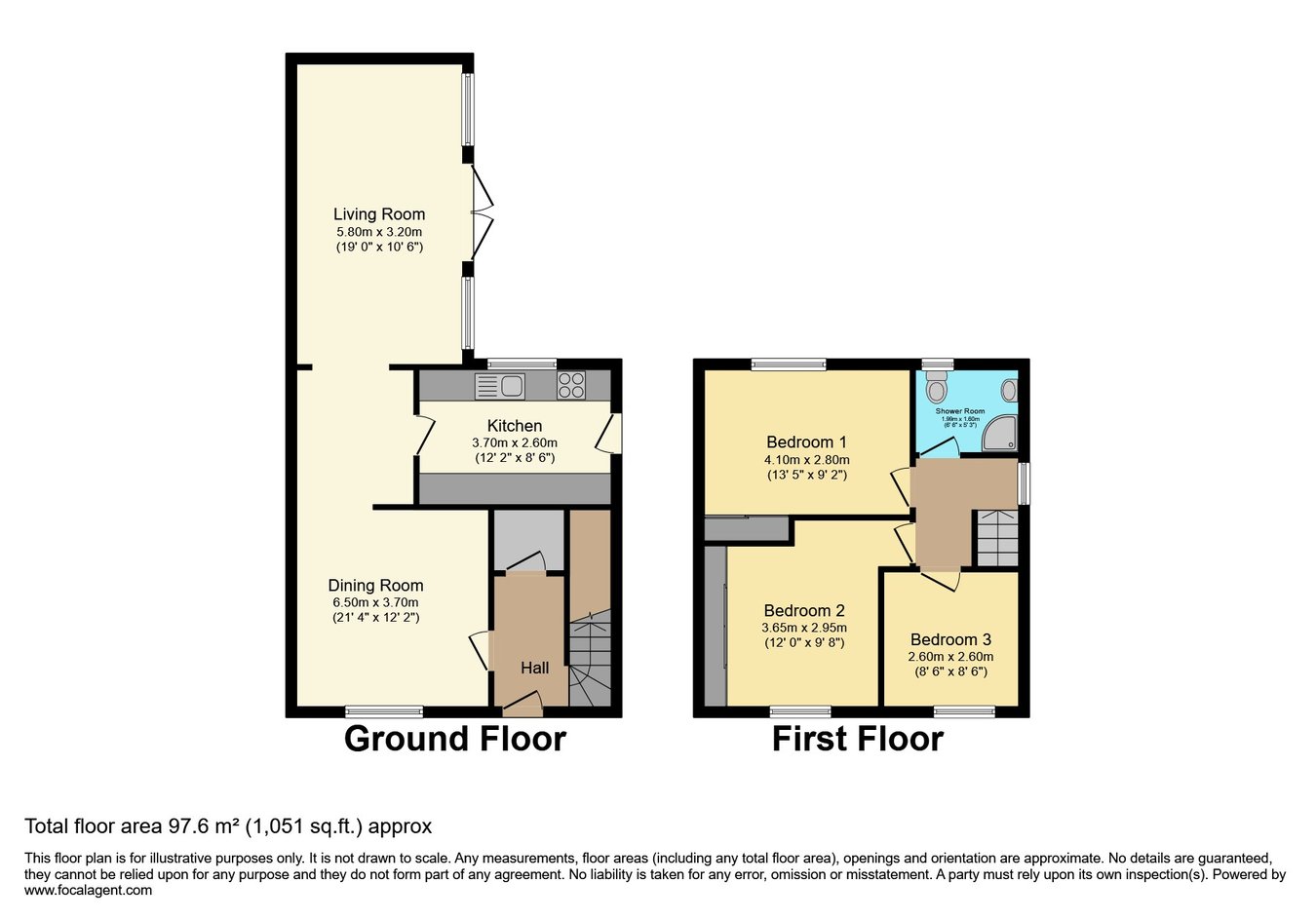 7, Queens Crescent, Banff floorplan