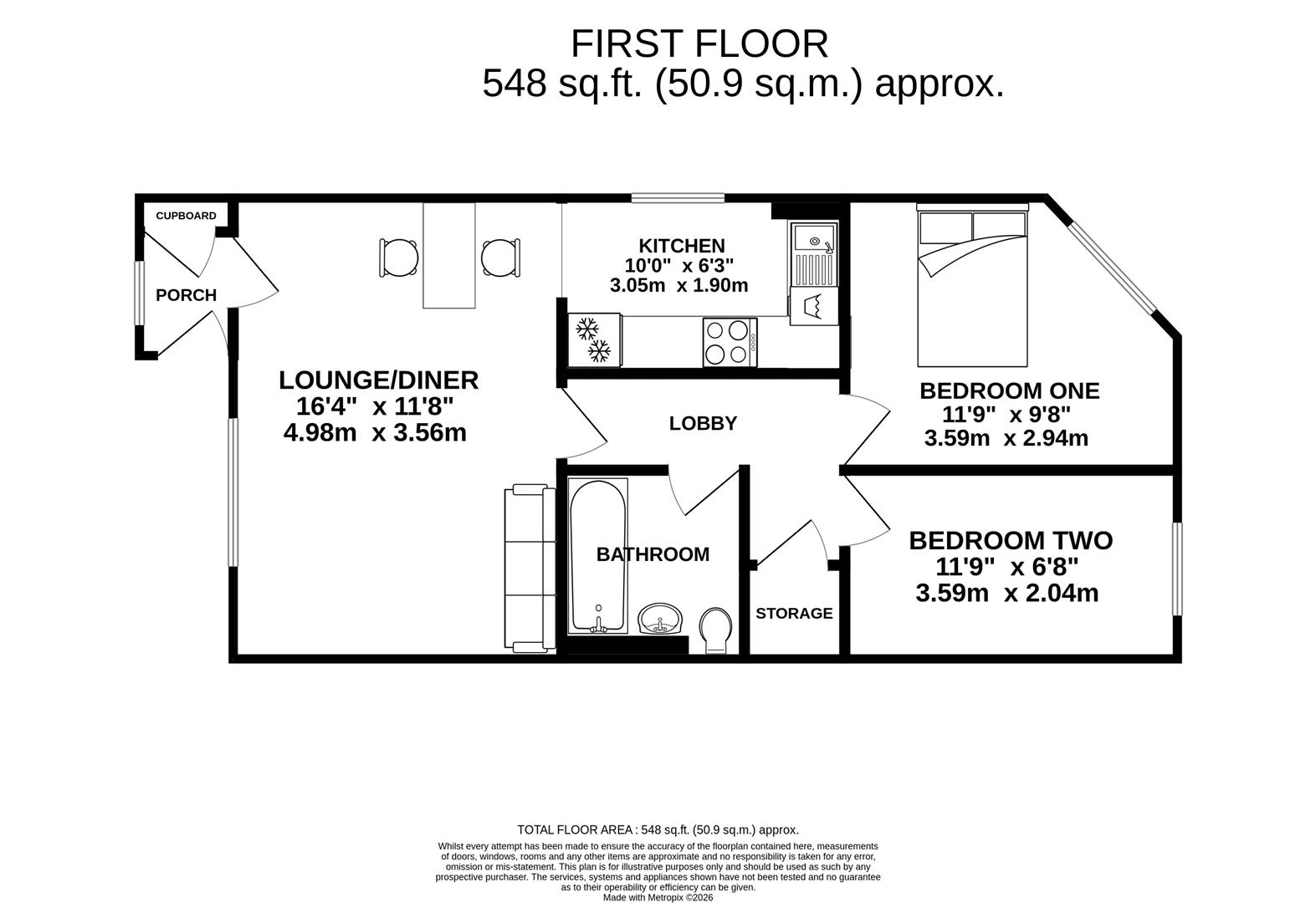 4 Chapel View, High Street, Hungerford floorplan