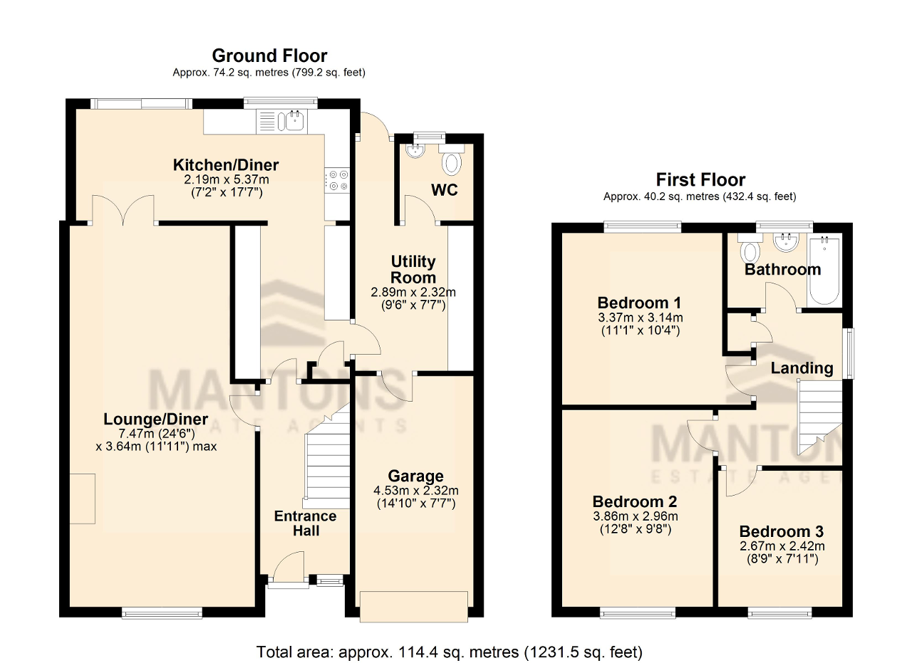 3 Bedrooms Semi-detached house for sale in Weltmore Road, Luton, Bedfordshire LU3