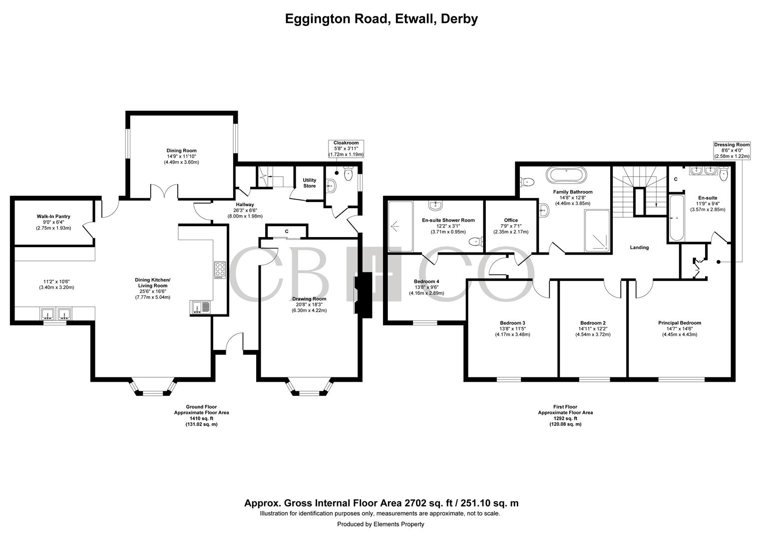 97, Egginton Road, Derby floorplan