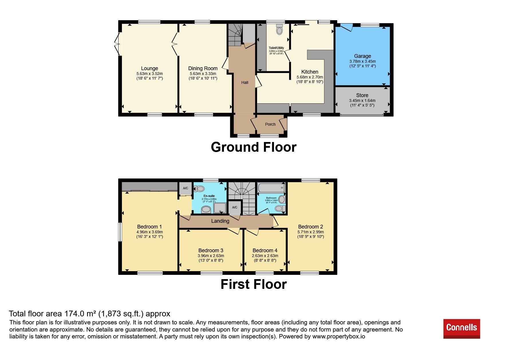 1, Boundary Close, Yeovil floorplan