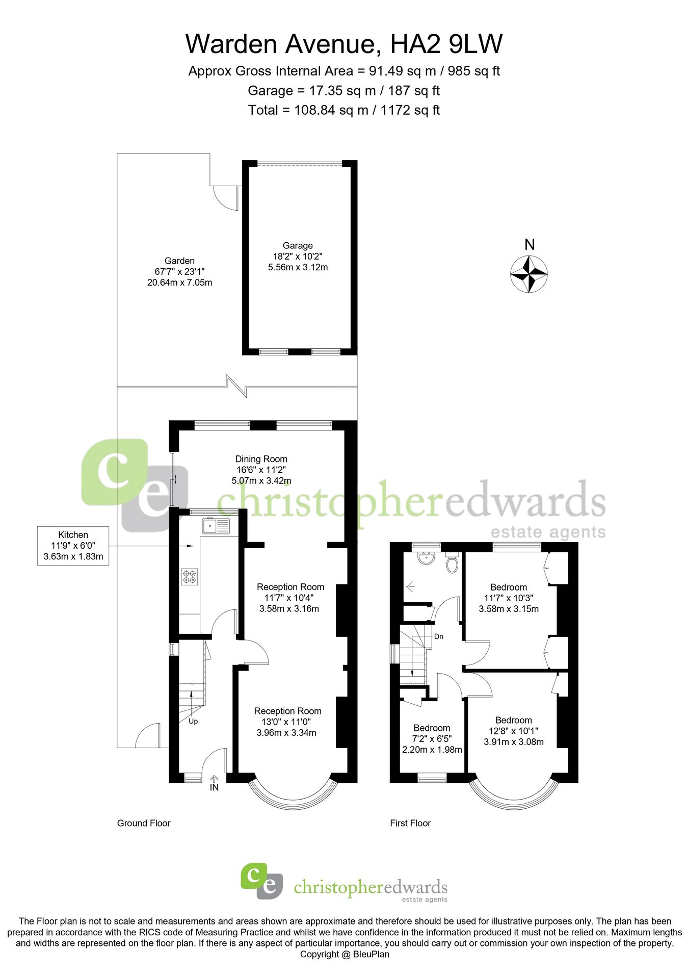 24, Warden Avenue, Harrow floorplan
