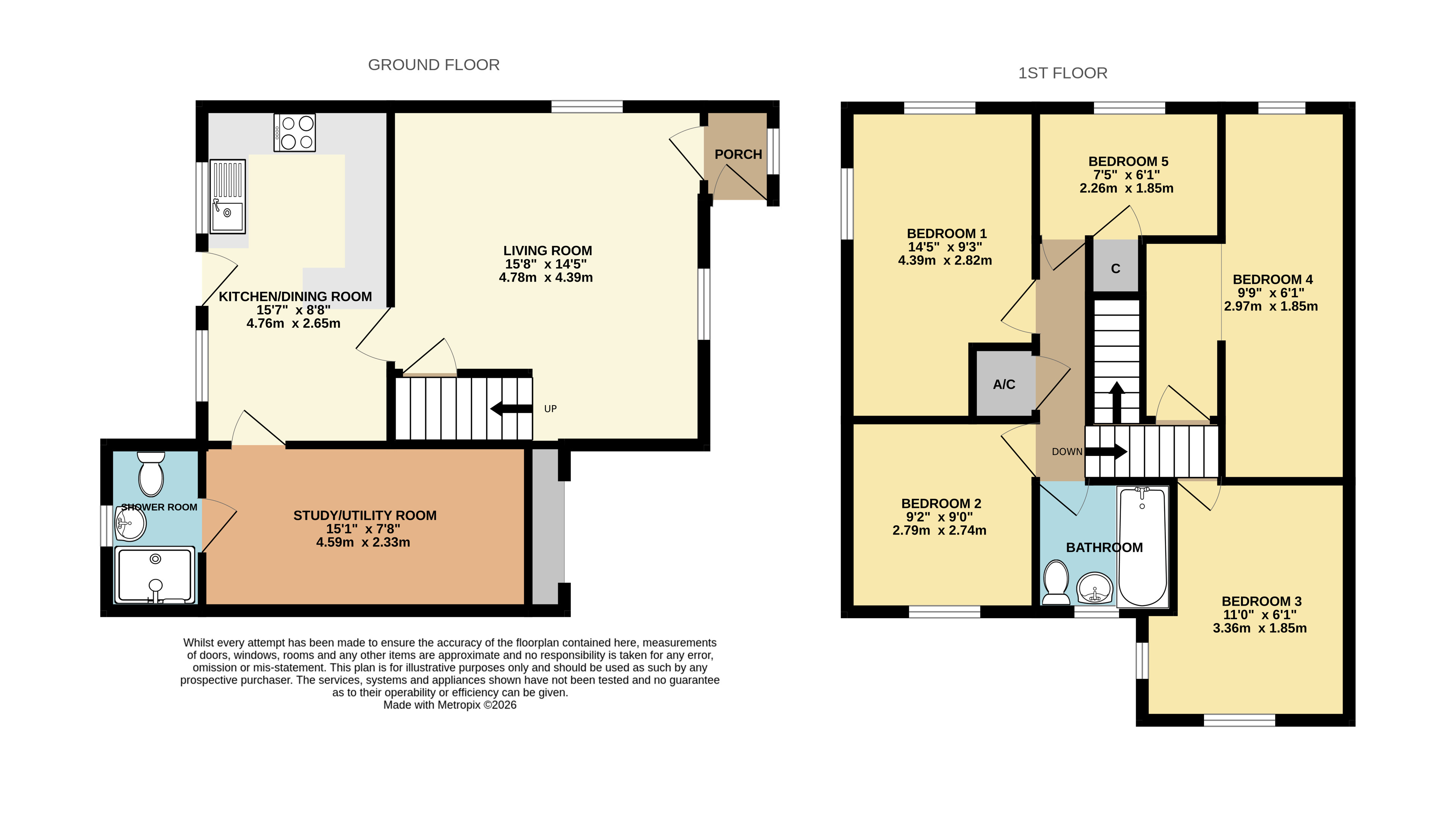 3, Barton Meadow Road, Umberleigh floorplan