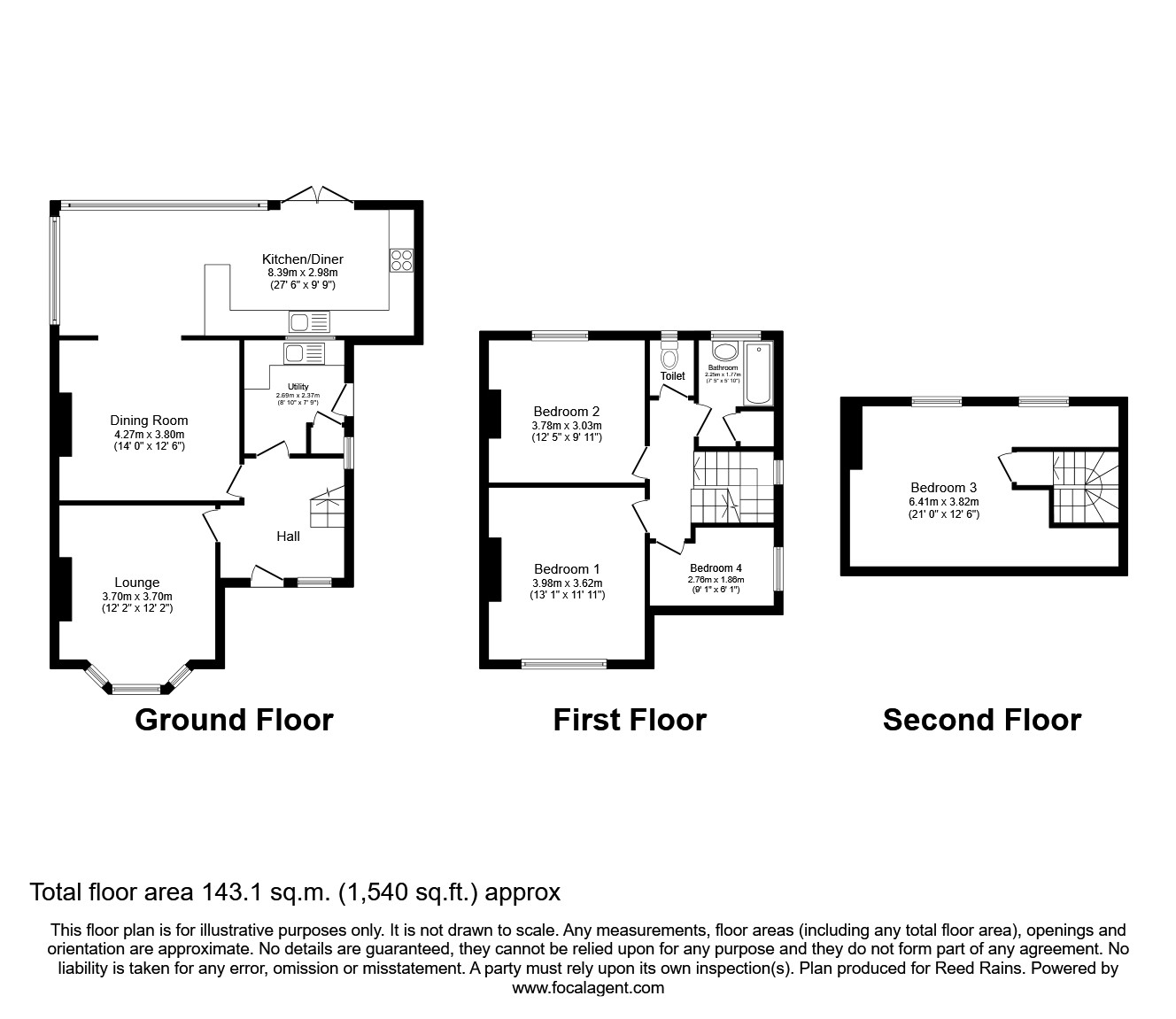 Broadgate, Almondbury, Huddersfield, West Yorkshire HD5, 4 bedroom semi