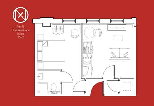 1 Bedrooms Flat to rent in Onyx Residence, 111 St Mary's Road, Sheffield S2