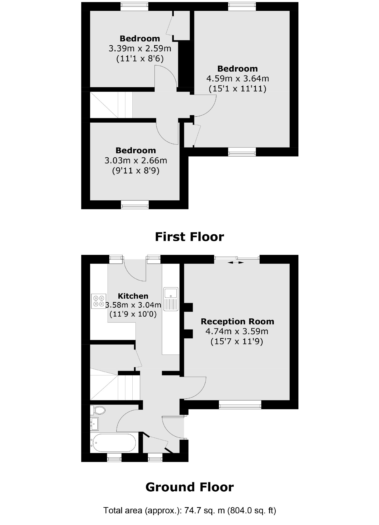 Crane Avenue, Isleworth floorplan