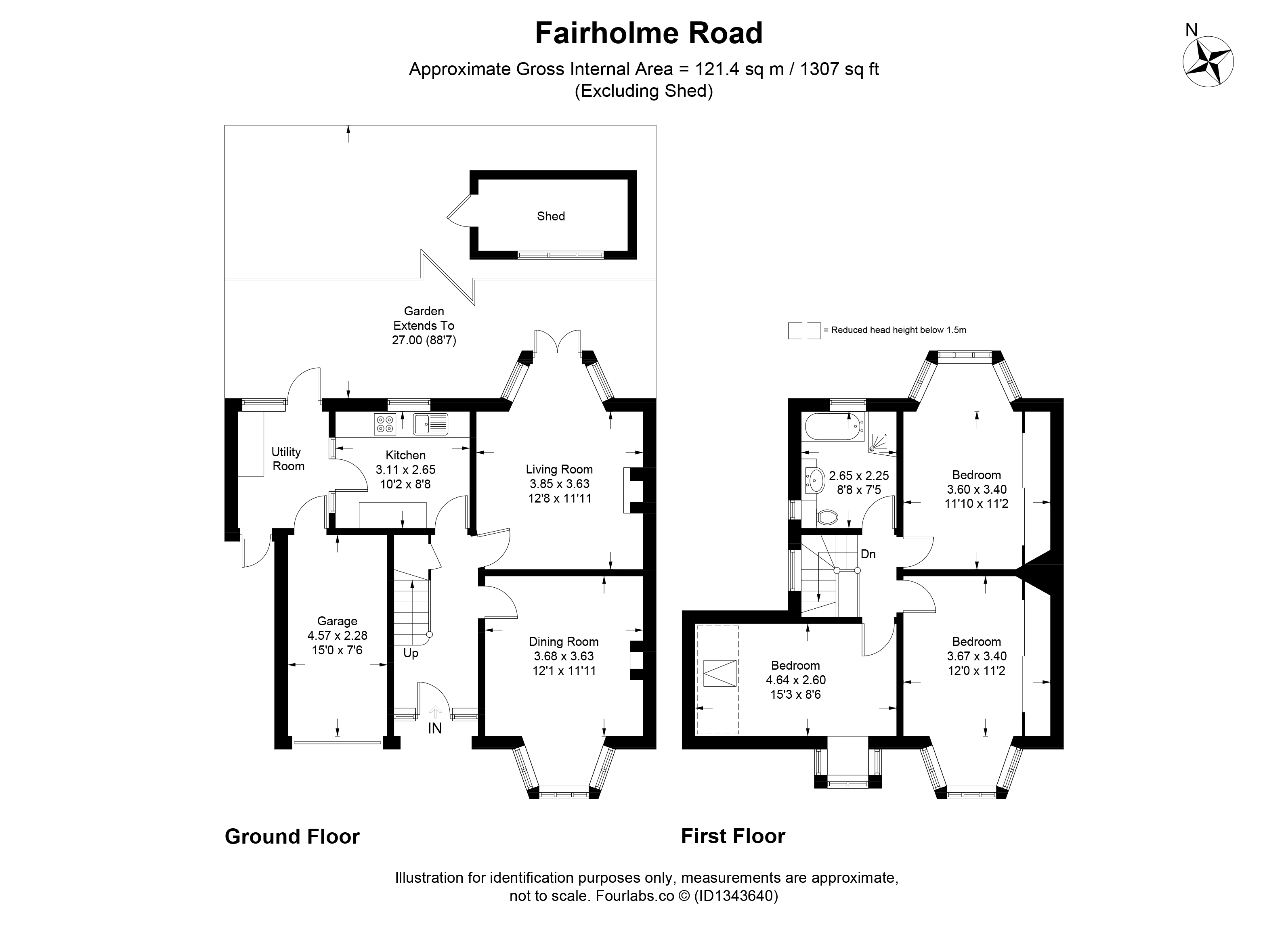 Cheam, Sutton floorplan