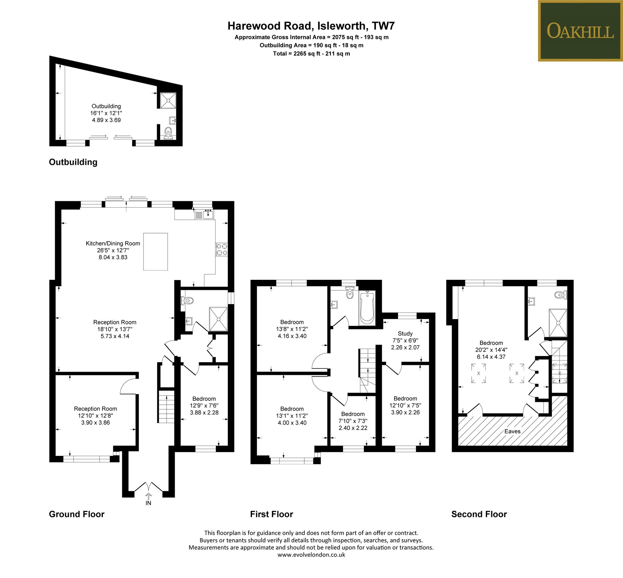 10 Harewood Road, Isleworth floorplan