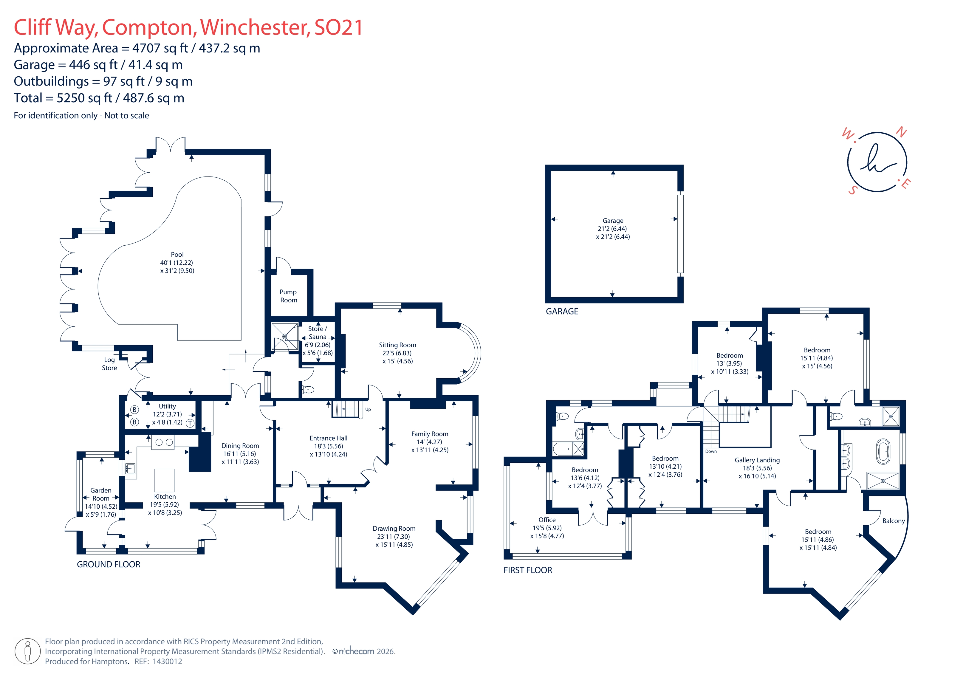 Compton Mount, Cliff Way, Compton floorplan