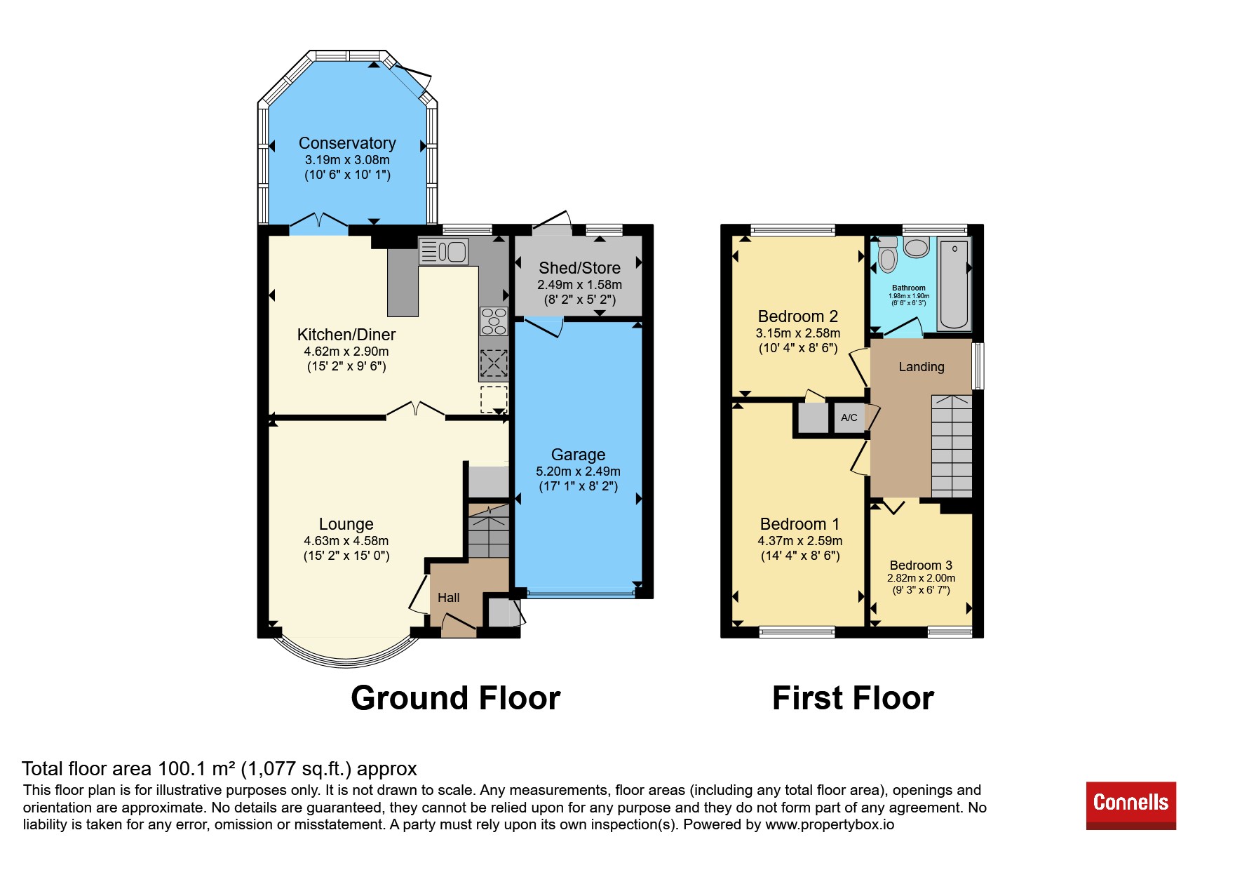 2, Hambridge Close, Stafford floorplan
