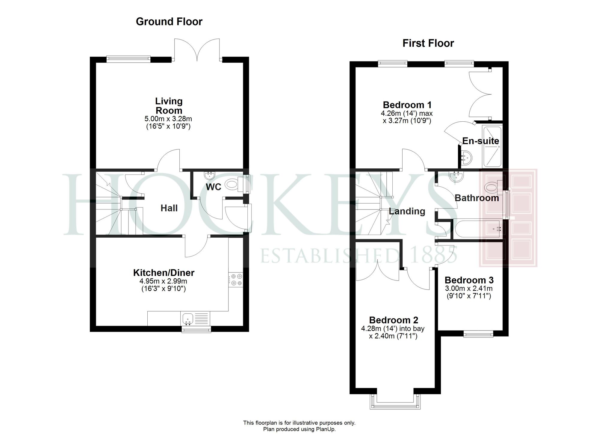 2 Elizabeth Way, Ely floorplan